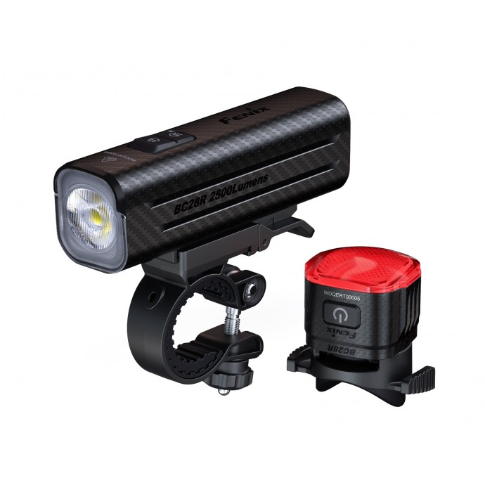 Fenix BC28R - Lanternă bicicletă Combo - 2500 Lumeni - 180 Metri