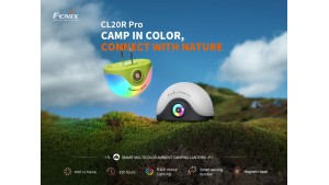 Fenix CL20R PRO - Lanternă camping - 400 Lumeni - 15 Metri - Midnight Black
