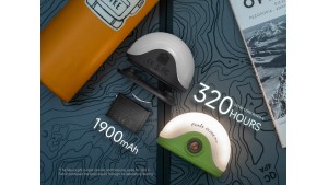 Fenix CL20R PRO - Lanternă camping - 400 Lumeni - 15 Metri - Midnight Black