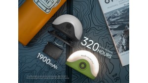 Fenix CL20R V2.0 - Lanternă camping - 300 Lumeni - 12 Metri - Midnight Black