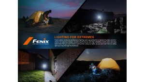 Fenix CL26R PRO - Lanternă camping - 650 Lumeni - 15 metri - Olive Drab