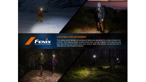 Fenix HM53R - Lanternă Frontală Multifuncțională - 1200 Lumeni - 158 Metri