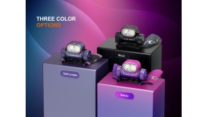 Fenix HM55R - Lanternă frontală - 1200 Lumeni - 175 Metri - Dark Purple