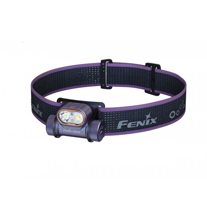 Fenix HM55R - Lanternă frontală - 1200 Lumeni - 175 Metri - Dark Purple