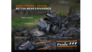 Fenix HM65R V2.0 - Lanternă frontală - 2200 Lumeni - 229 Metri