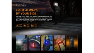 Fenix MINI-LITE - Lanternă multi-funcțională EDC - 150 Lumeni - 40 Metri