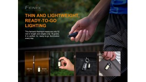 Fenix MINI-LITE - Lanternă multi-funcțională EDC - 150 Lumeni - 40 Metri