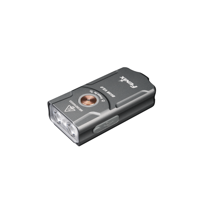 Fenix E03R V2.0 - Lanternă EDC - 500 Lumeni - 90 Metri - Grey