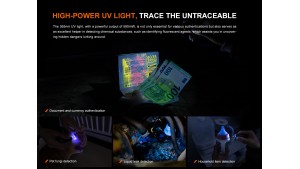 Fenix E06R - Lanternă EDC tip Breloc - 700 Lumeni - 80 Metri - Gun Grey
