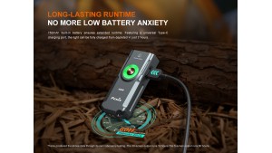 Fenix E06R - Lanternă EDC tip Breloc - 700 Lumeni - 80 Metri - Gun Grey