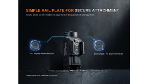 Fenix GL07 - Lanternă Tactică pentru Pistol - 700 Lumeni - 240 Metri