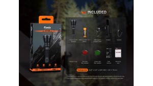 Fenix HT18R - Lanternă vânătoare - 2800 Lumeni - 1100 Metri