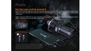 Fenix LR50R - Lanternă profesională - 12000 Lumeni - 950 Metri