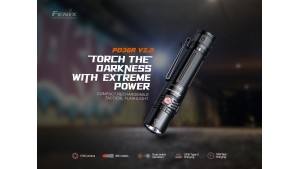 Fenix PD36R V2.0 - Lanternă Tactică Reîncărcabilă - 1700 Lumeni - 396 Metri