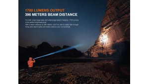 Fenix PD36R V2.0 - Lanternă Tactică Reîncărcabilă - 1700 Lumeni - 396 Metri