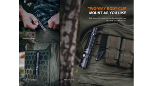 Fenix PD36R V2.0 - Lanternă Tactică Reîncărcabilă - 1700 Lumeni - 396 Metri