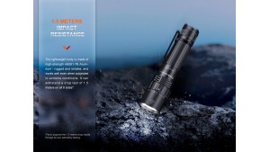Fenix PD40R V3.0 - Lanternă Tactică Reîncărcabilă - 3000 Lumeni - 500 Metri