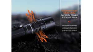 Fenix PD40R V3.0 - Lanternă Tactică Reîncărcabilă - 3000 Lumeni - 500 Metri