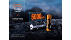 Fenix PD40R V3.0 - Lanternă Tactică Reîncărcabilă - 3000 Lumeni - 500 Metri
