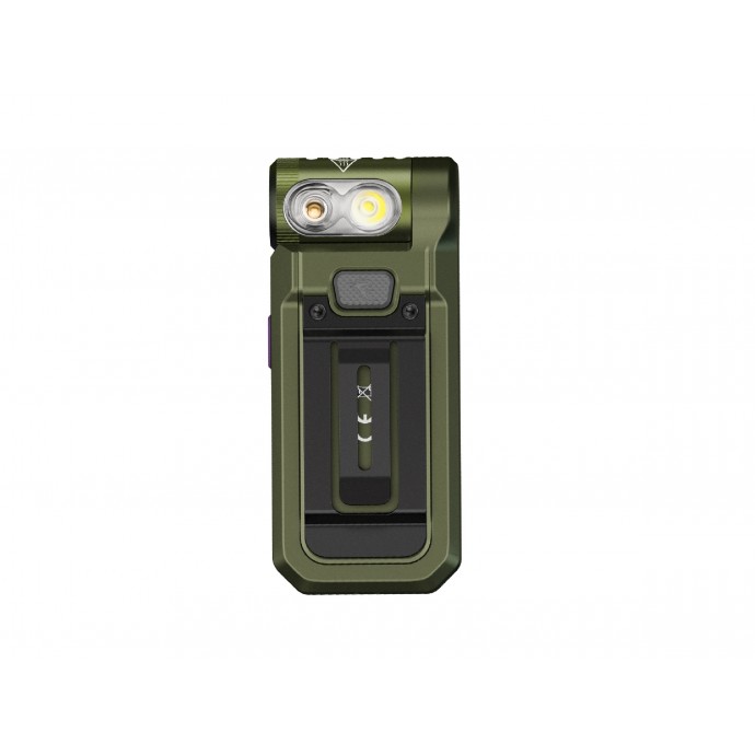 Fenix SW05R-UV - Lanternă Reîncărcabilă EDC - 150 Lumeni - 39 Metri - Spruce Green